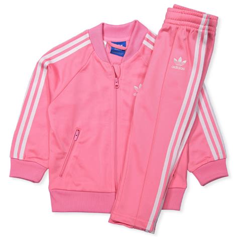 pinker adidas anzug damen|Adidas de trainingsanzug.